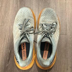 Women’s Hoka Clifton 8 Blue and Orange Size 9B